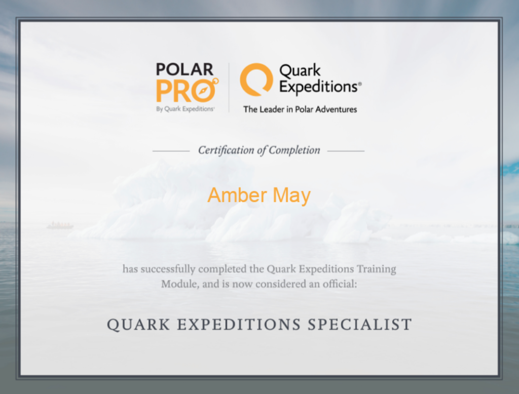 Quark Polar Pro Specialist - Amber May